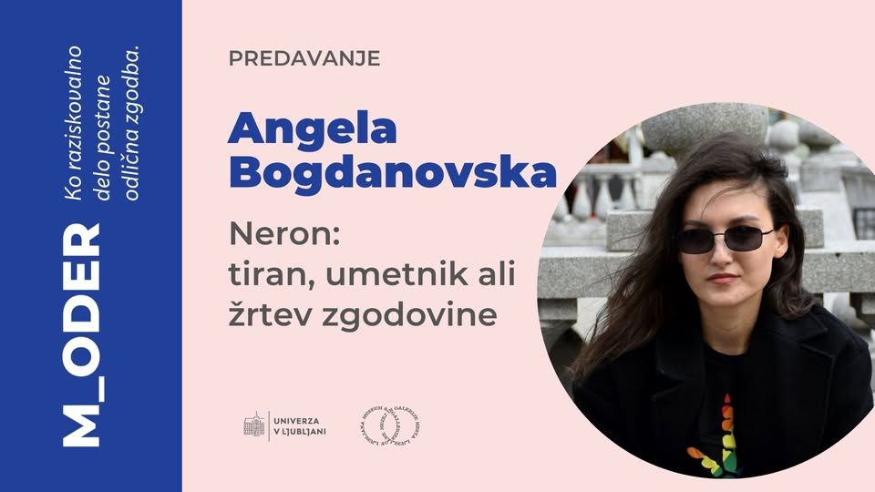 [M_oder] Angela Bogdanovska: Neron: tiran, umetnik ali žrtev zgodovine