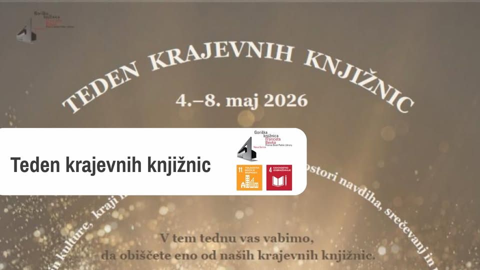 Teden krajevnih knjižnic