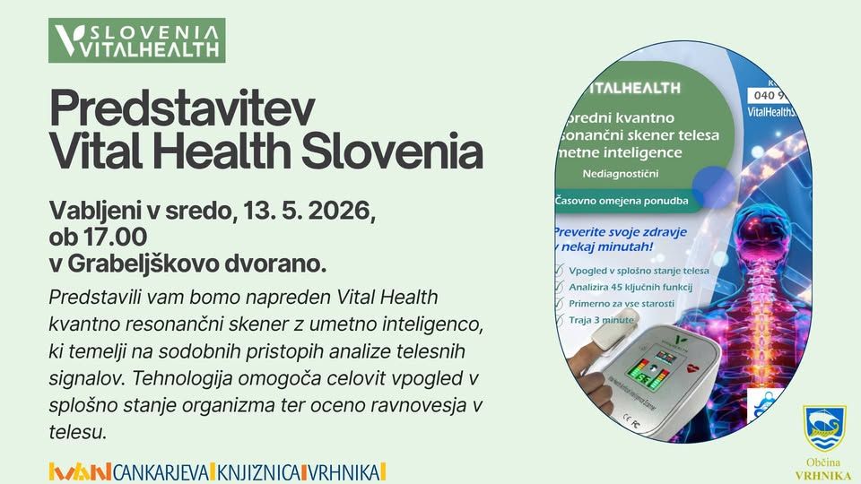 Predstavitev Vital Health Slovenia