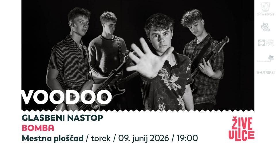 VOODOO: BOMBA, glasbeni nastop 🎸⚡